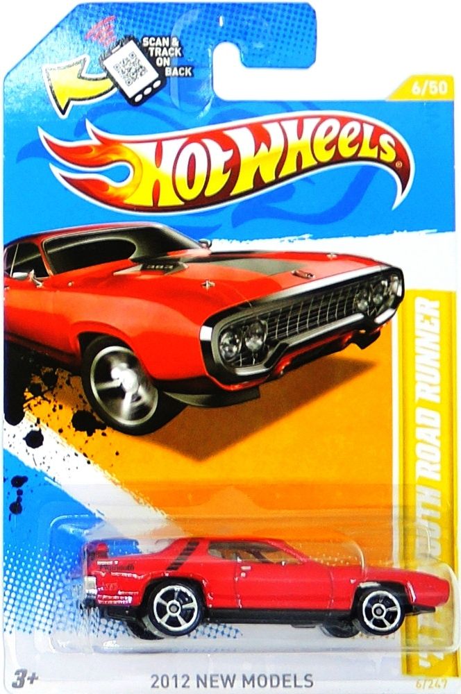 Mattel HOT WHEELS - '71 Plymouth Road Runner (Red) (B1) - obrázek 1
