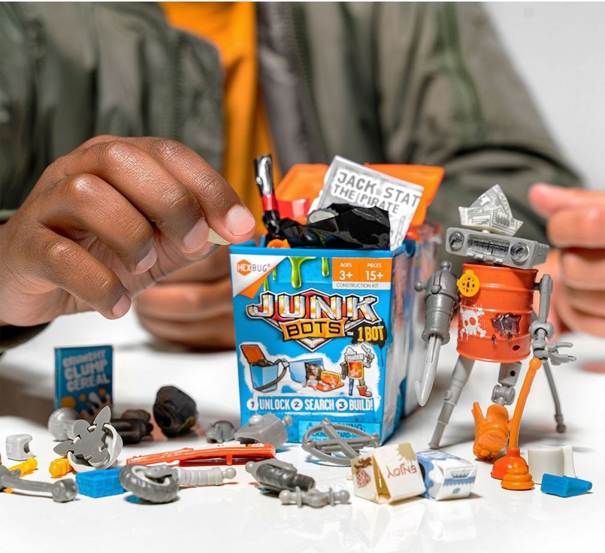 Hexbug Junkbots Alley Popelnice - obrázek 2