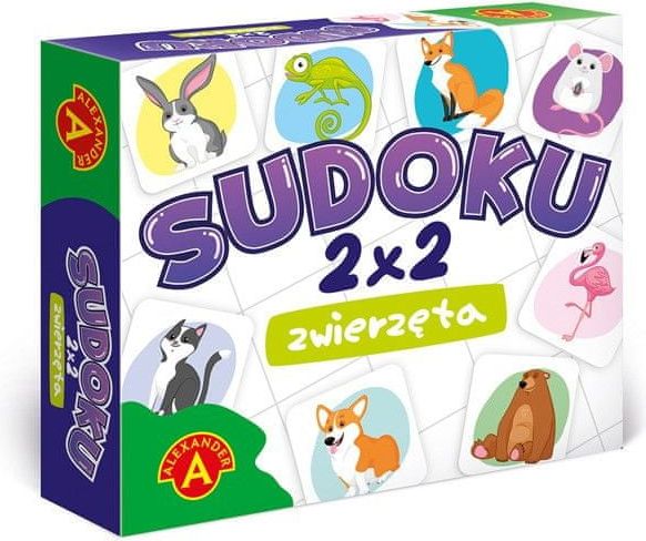 shumee Hra Sudoku 2X2 Animals - obrázek 1