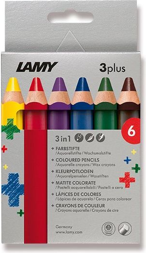 Lamy Pastelky 3plus 6 ks 5522 - obrázek 1