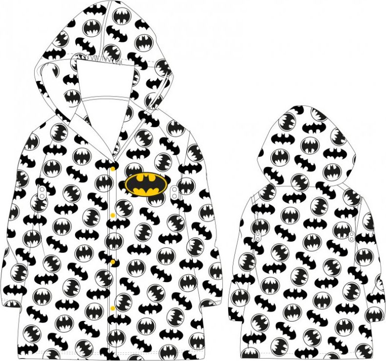 E plus M · Dětská / chlapecká transparentní pláštěnka Batman 116 / 122 - obrázek 1
