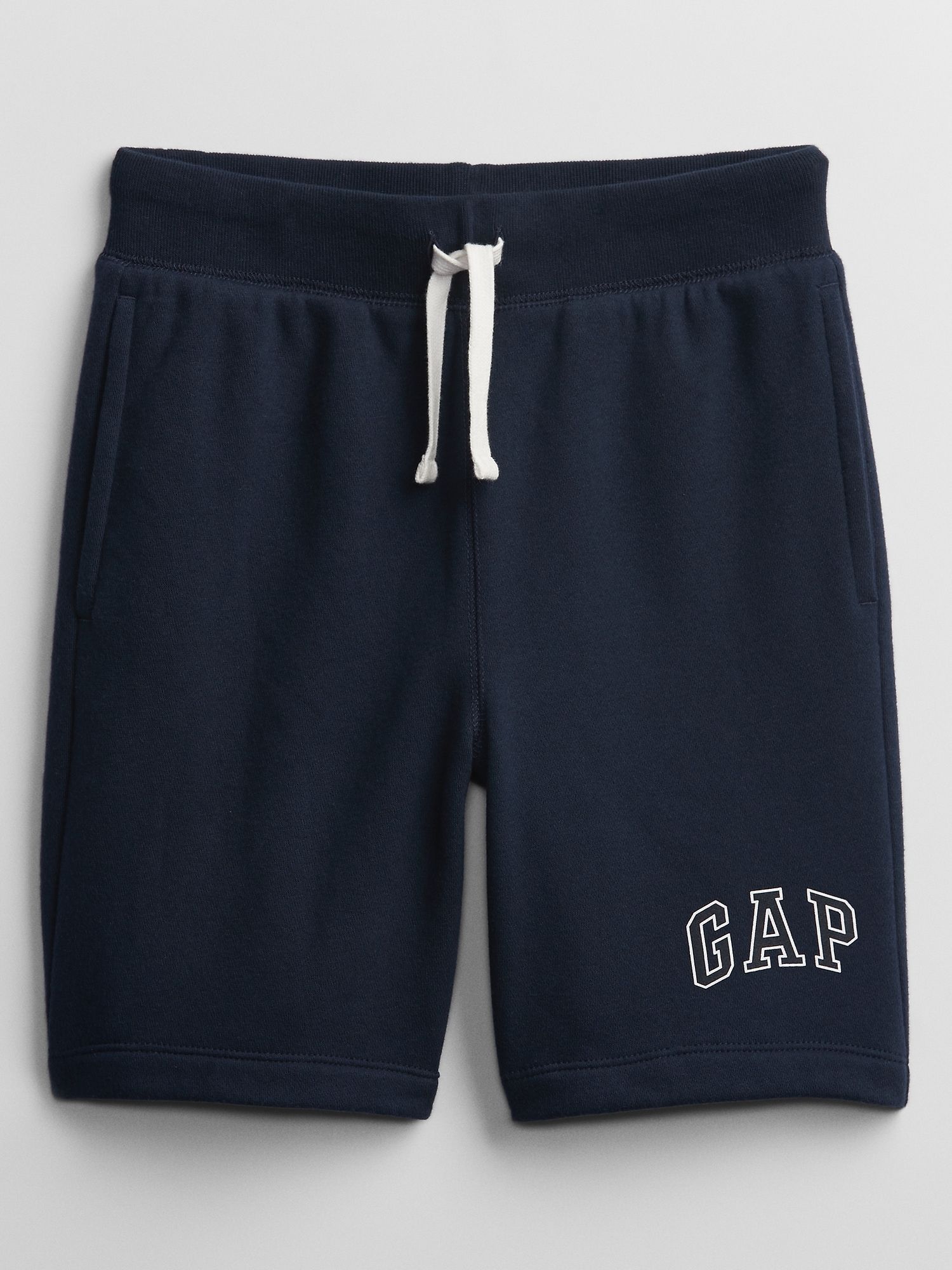 Dětské kraťasy GAP Logo pull-on shorts Modrá - M - obrázek 1
