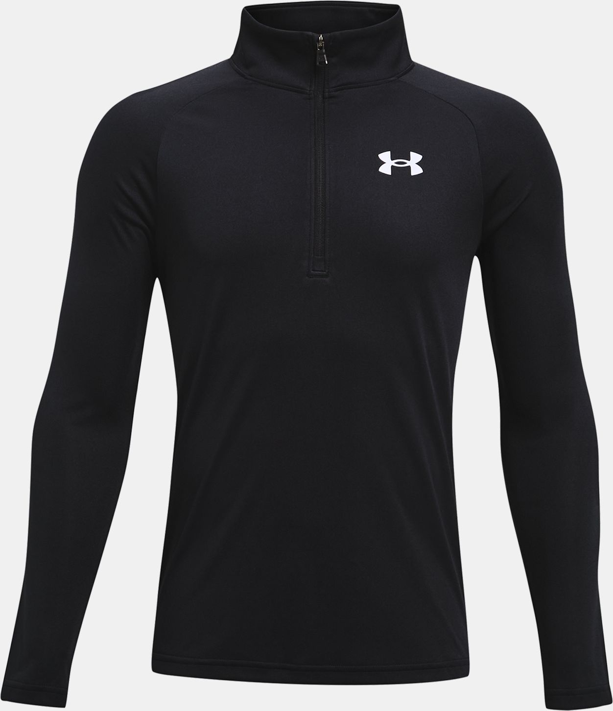 Tričko Under Armour UA Tech 2.0 1/2 Zip-BLK - 122 - obrázek 1