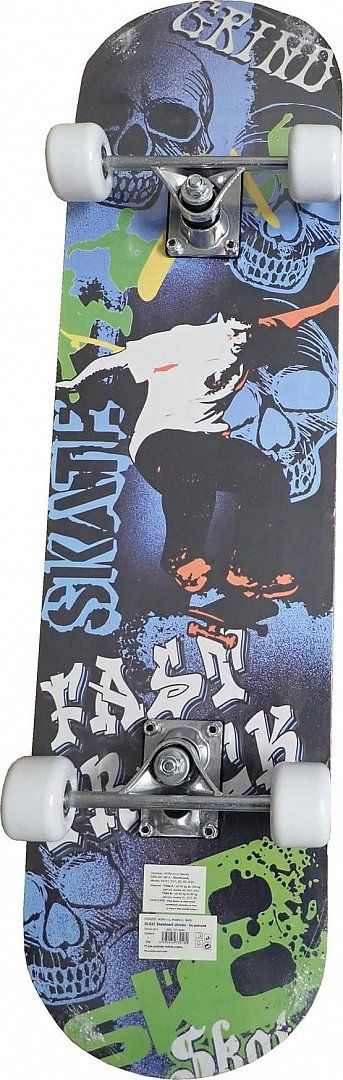 SKATE Skateboard sportovní s protismykem S3/1-ZE - obrázek 1