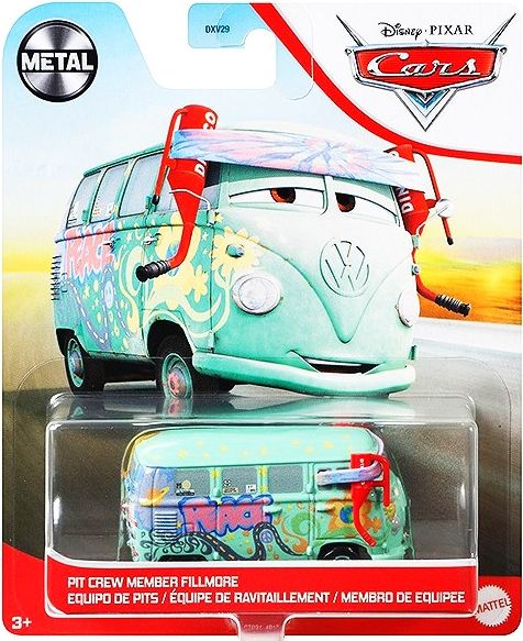 Mattel CARS (Auta) - Pit Crew Member Fillmore (nová kolekce) - obrázek 1