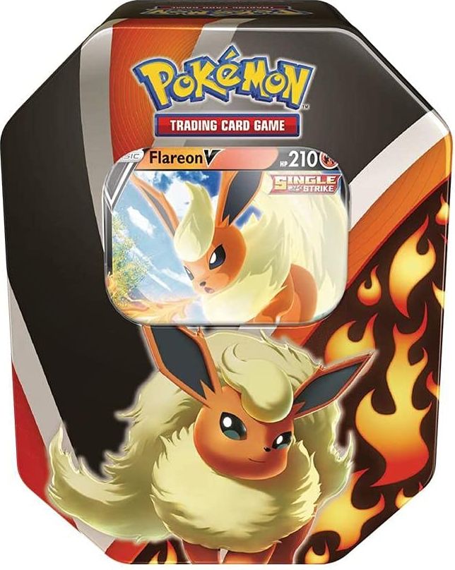 Nintendo Pokémon Eevee Evolutions Tin Varianta: Flareon V - obrázek 1
