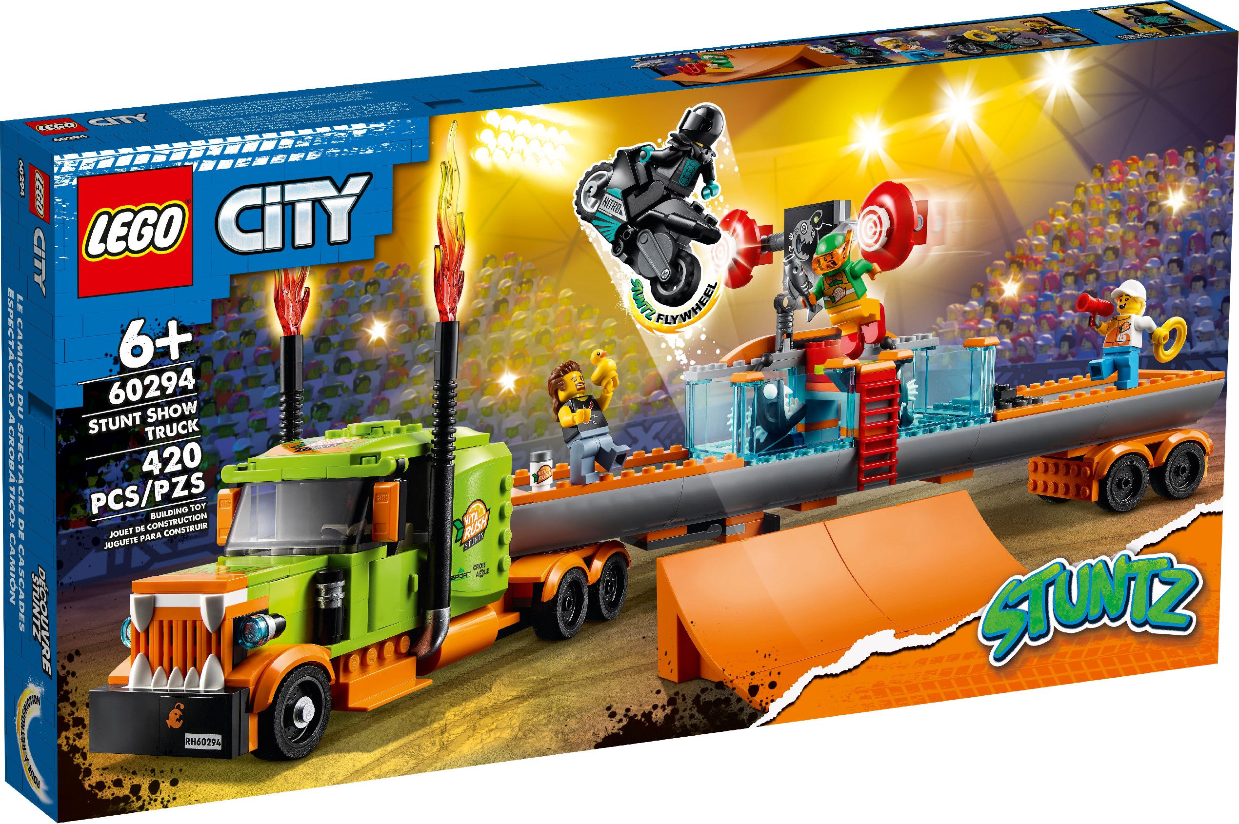 LEGO Kaskadérský kamión 60294 - obrázek 1