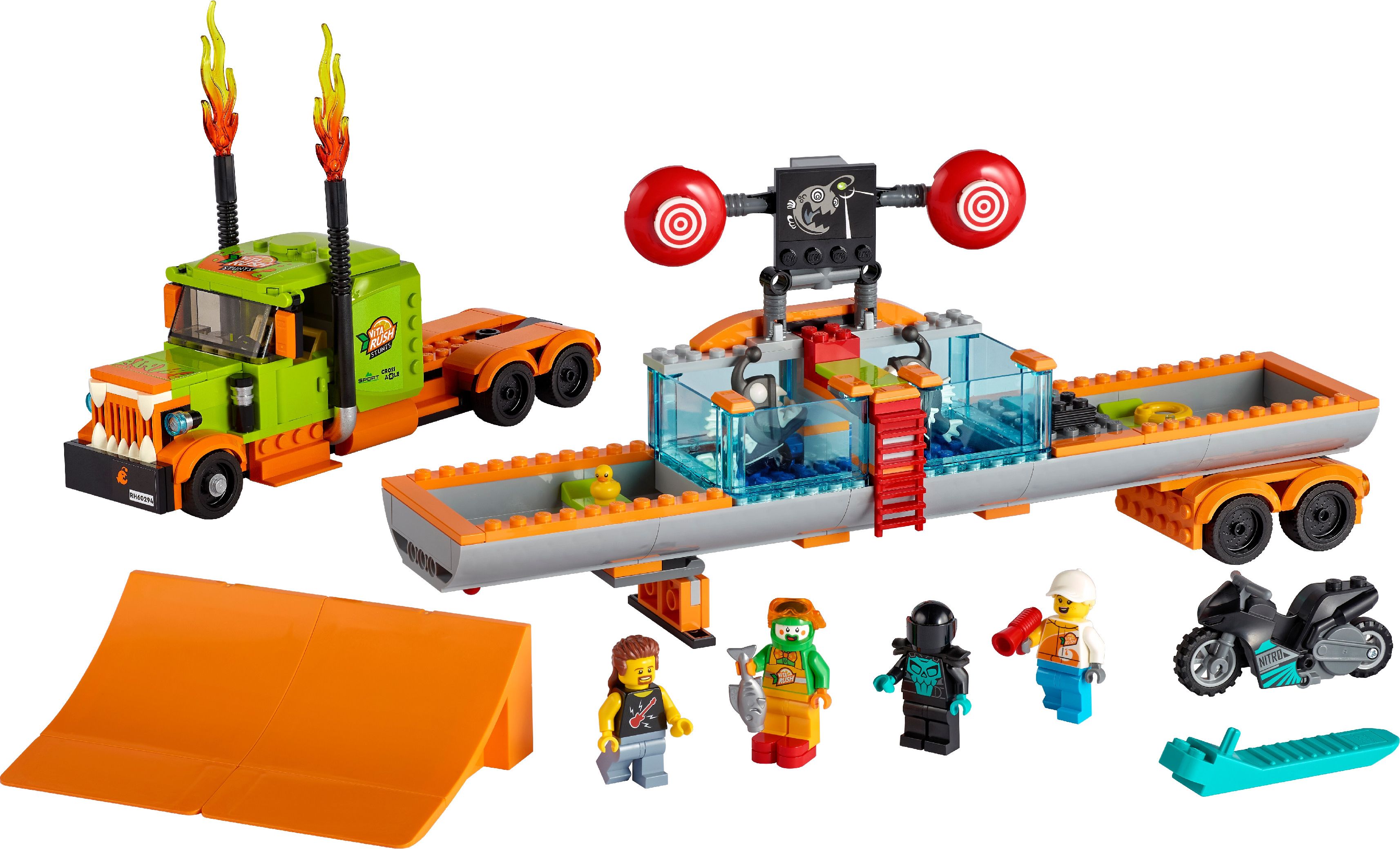 LEGO Kaskadérský kamión 60294 - obrázek 2