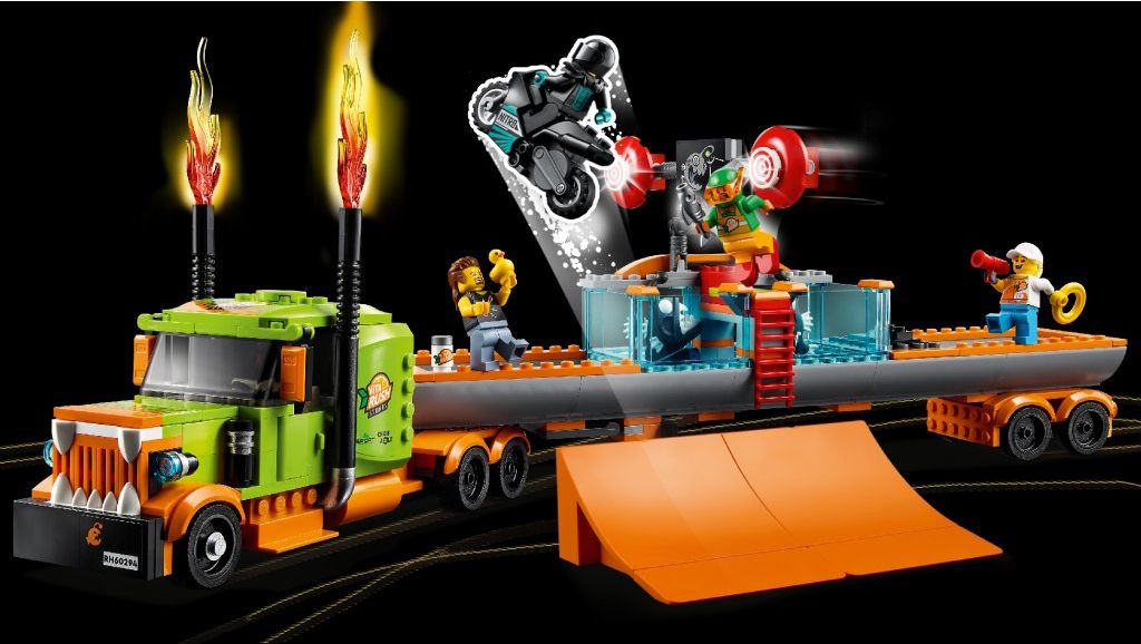 LEGO Kaskadérský kamión 60294 - obrázek 3