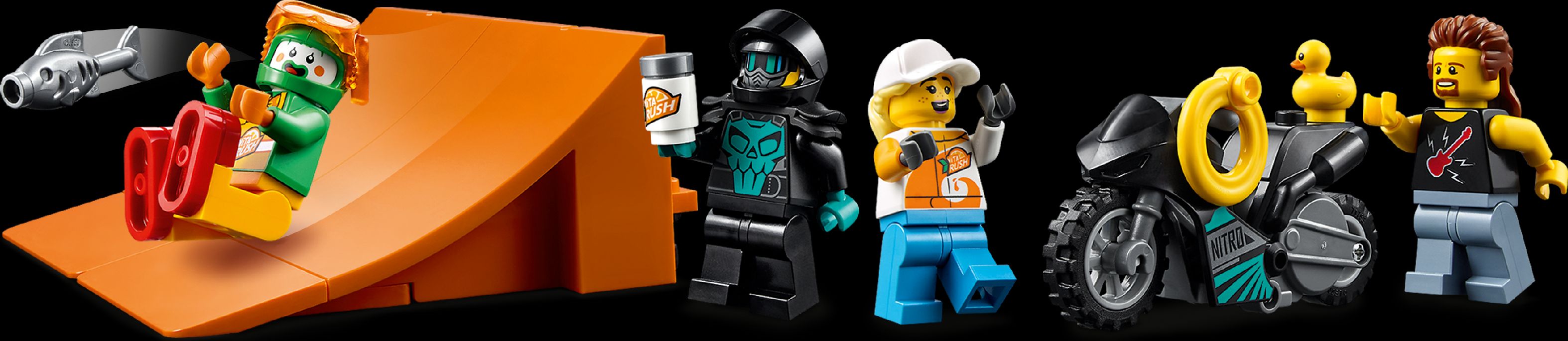 LEGO Kaskadérský kamión 60294 - obrázek 4