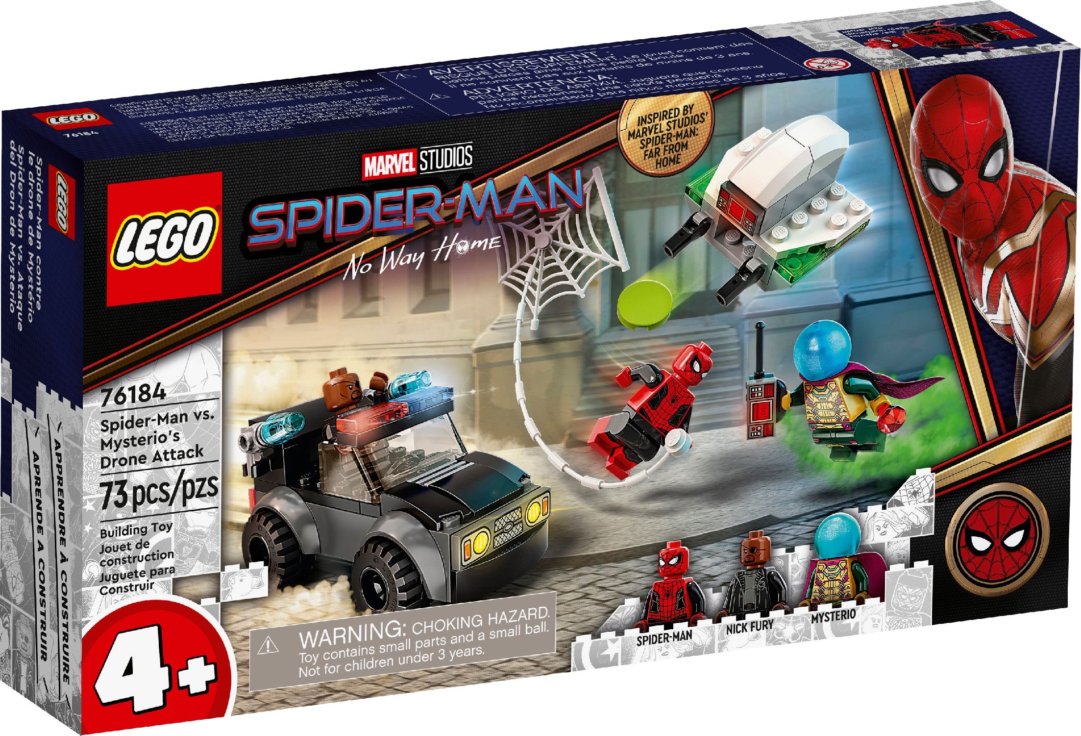 LEGO Spider-Man a Mysteriův útok dronem 76184 - obrázek 1
