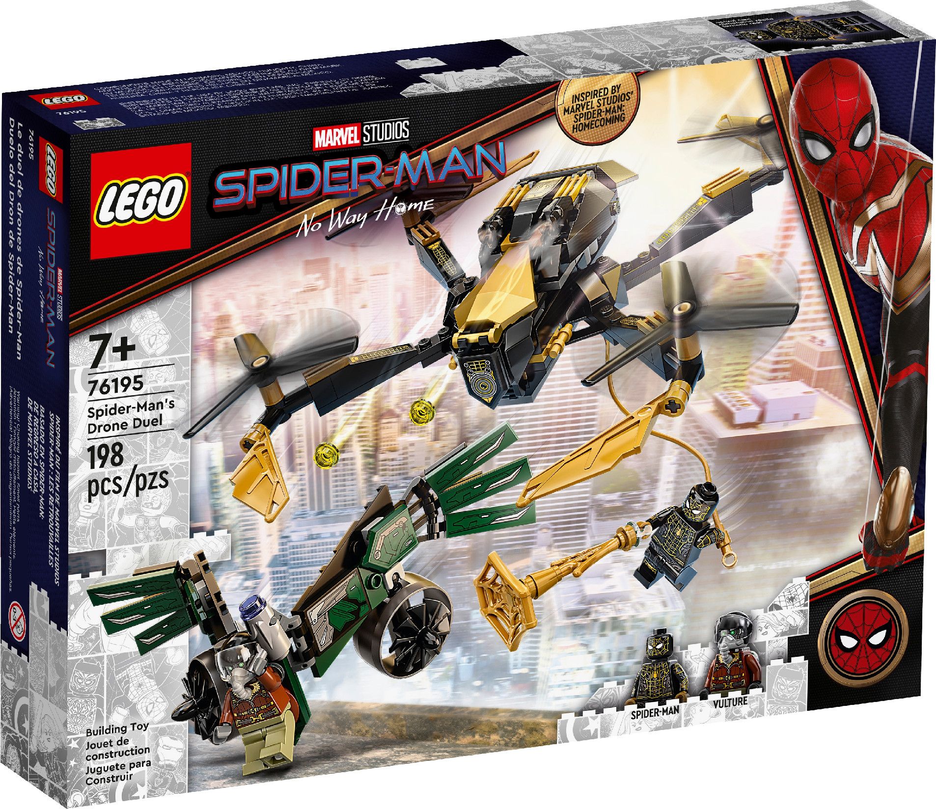 LEGO Spider-Man a duel s dronem 76195 - obrázek 1