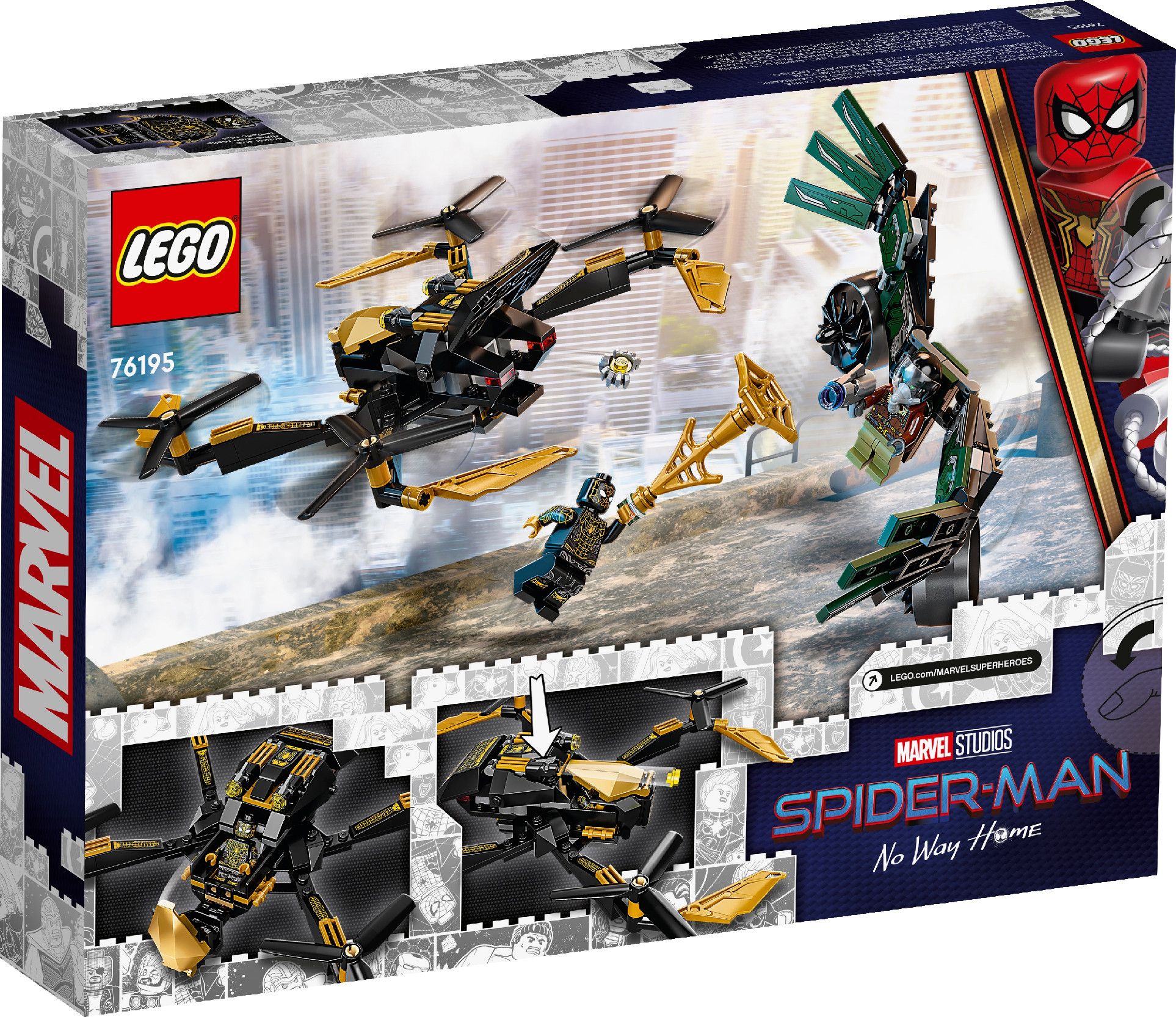 LEGO Spider-Man a duel s dronem 76195 - obrázek 2