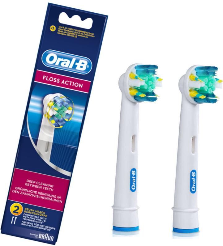 Oral-B FlossAction náhradní kartáčkové hlavy   2 ks - obrázek 1