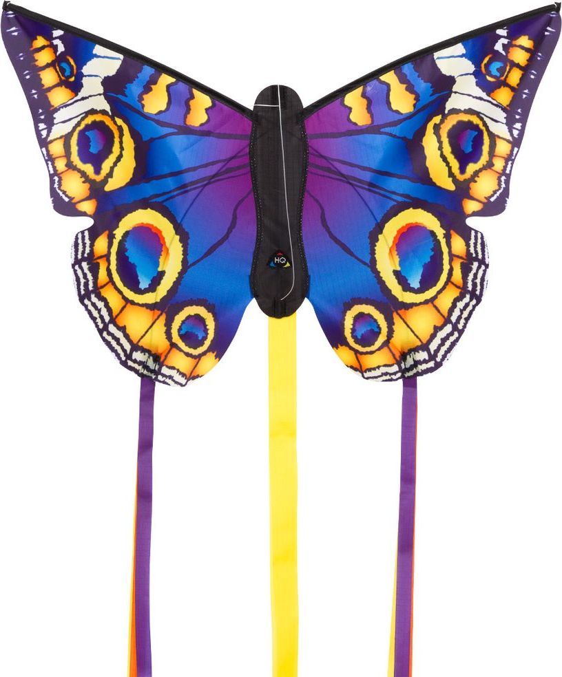 Motýl fialovo žlutý 52 cm - obrázek 1