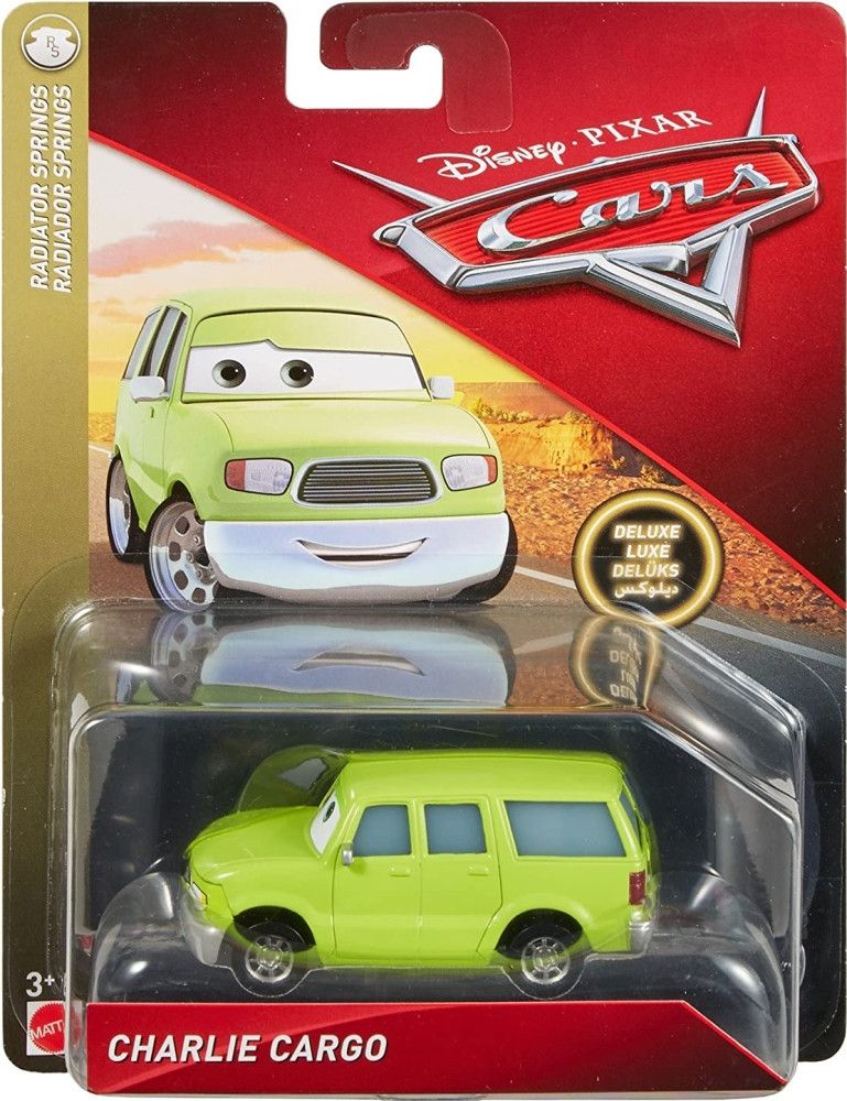 Mattel CARS Deluxe (Auta) - Charlie Cargo - poškozený obal - obrázek 1