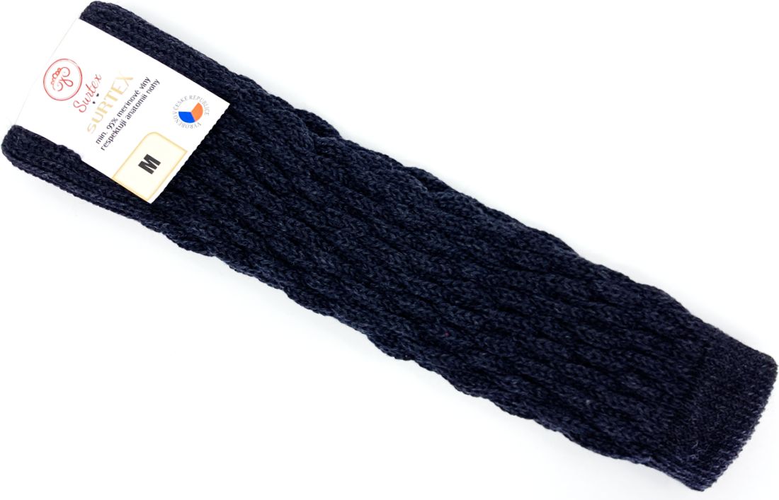 Návleky Surtex 95% Merino Antracitové Velikost: M - obrázek 1