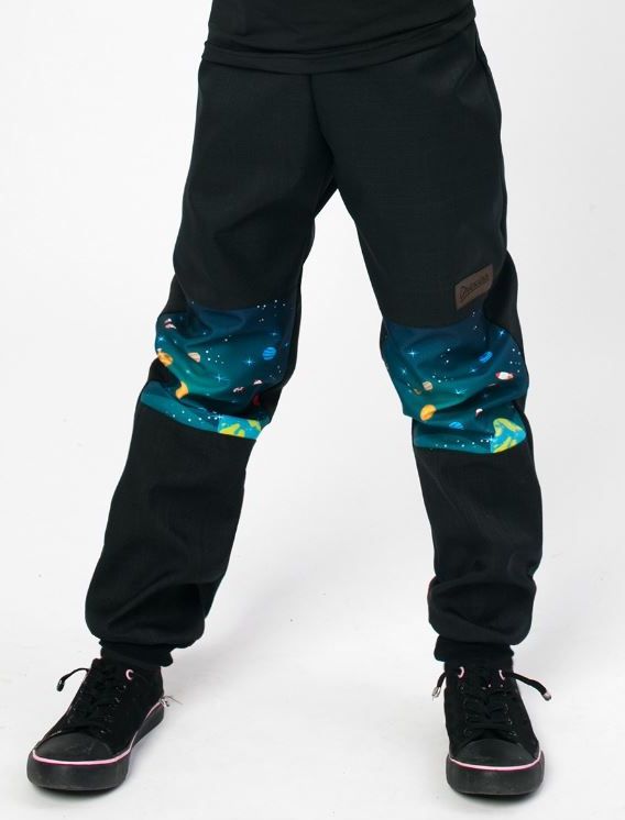 Drexiss Softshellové kalhoty ZIMNÍ BLACK-UNIVERSE Velikost: 80-86 - obrázek 1