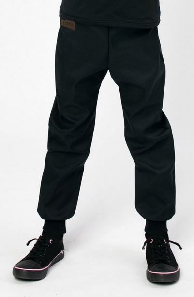 Drexiss Softshellové kalhoty jaro/podzim BLACK Velikost: 80-86 - obrázek 1