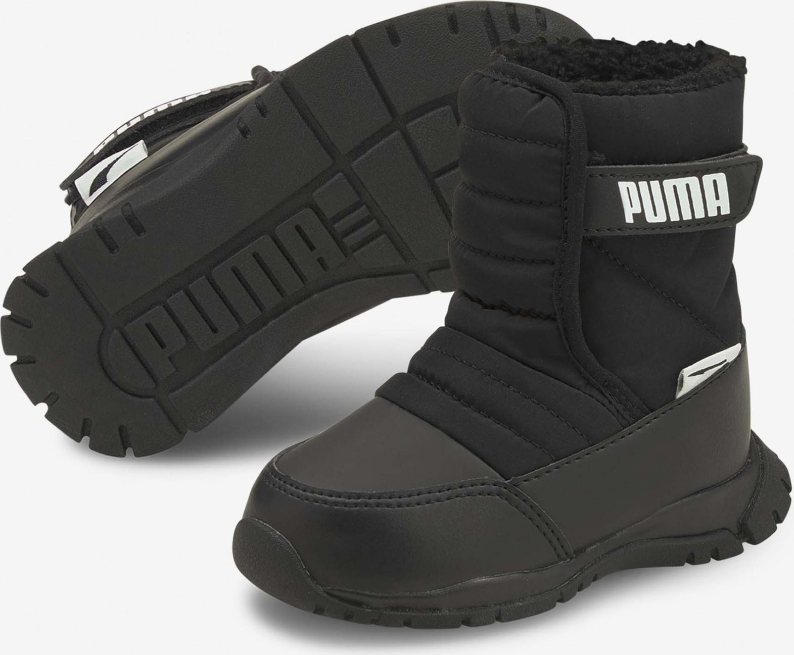 Černé klučíčí sněhule Puma Nieve Boot WTR AC Inf - 39 - obrázek 4