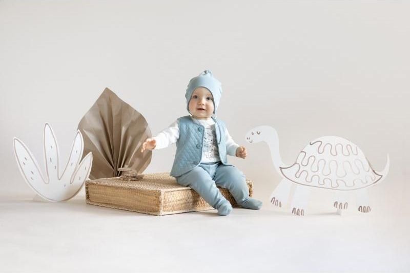Pinokio Čepička se šńůrkama Slow Life Blue - obrázek 2