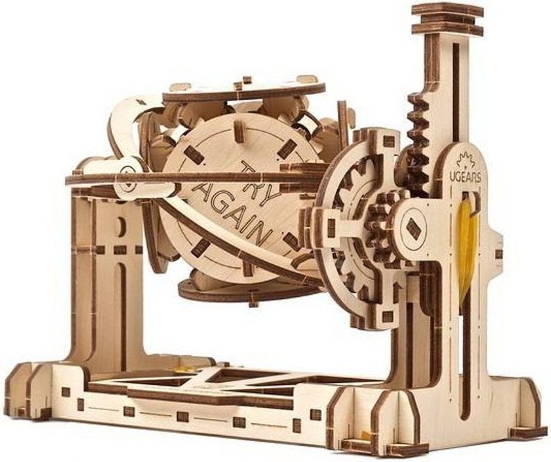 3D mechanický model - Steam Lab, Náhodný generátor (Ugears) - obrázek 1