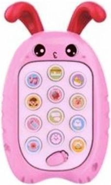Tulimi Interaktivní hračka, My smart phone, Králiček, růžový - obrázek 1
