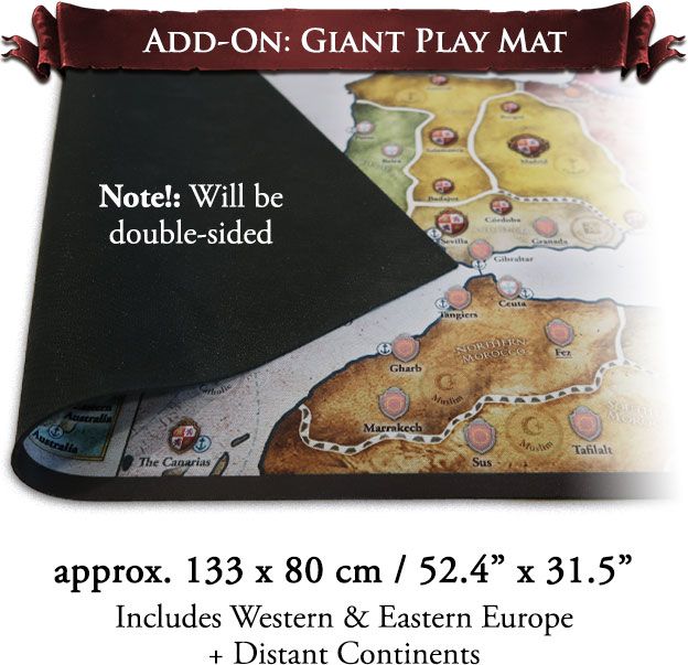 Aegir Games Europa Universalis: Price of Power Giant Play Mat - obrázek 1