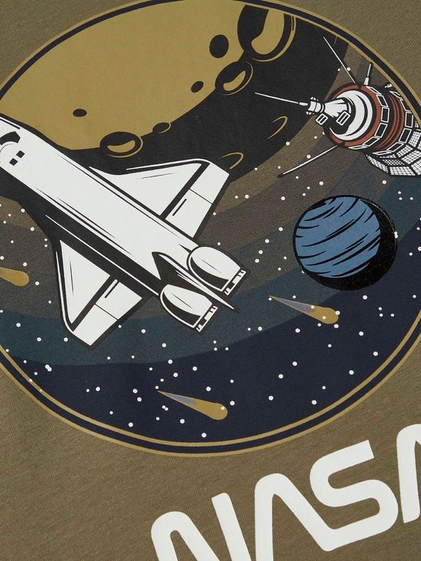 Nasa Triko dětské name it | Zelená | Chlapecké | 122/128 - obrázek 3
