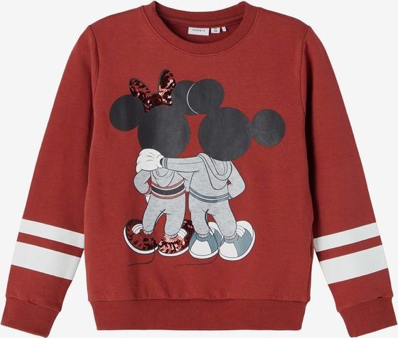 Minnie Mikina dětská name it | Červená | Dívčí | 122/128 - obrázek 1