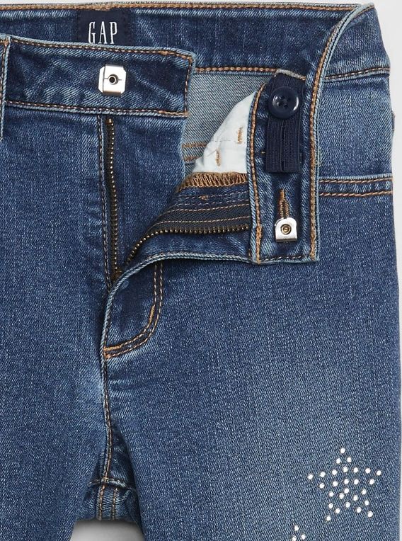 Jeans dětské GAP | Modrá | Dívčí | 7 - obrázek 3