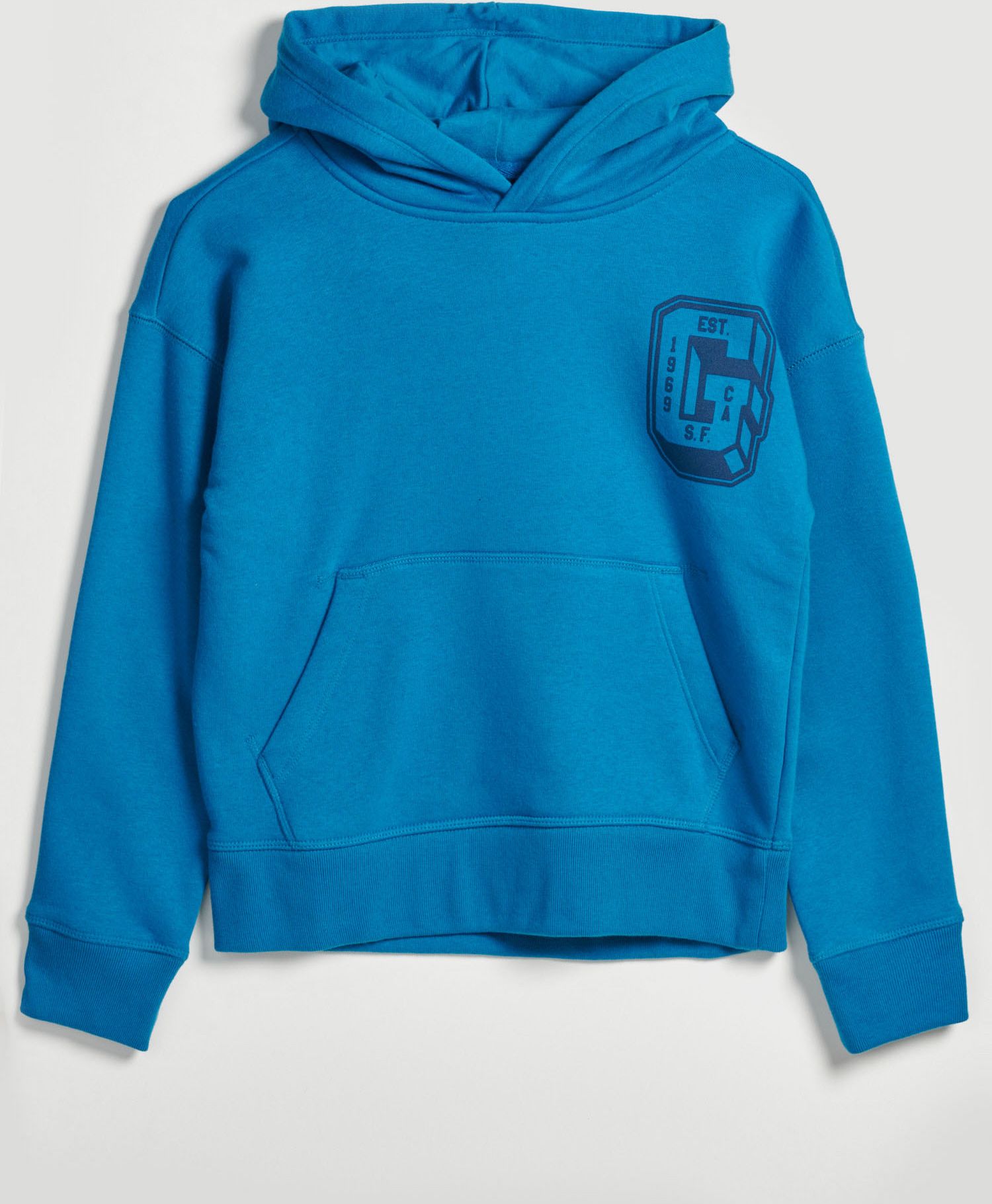 Modrá klučičí mikina cool sweats GAP - 98-110 - obrázek 1