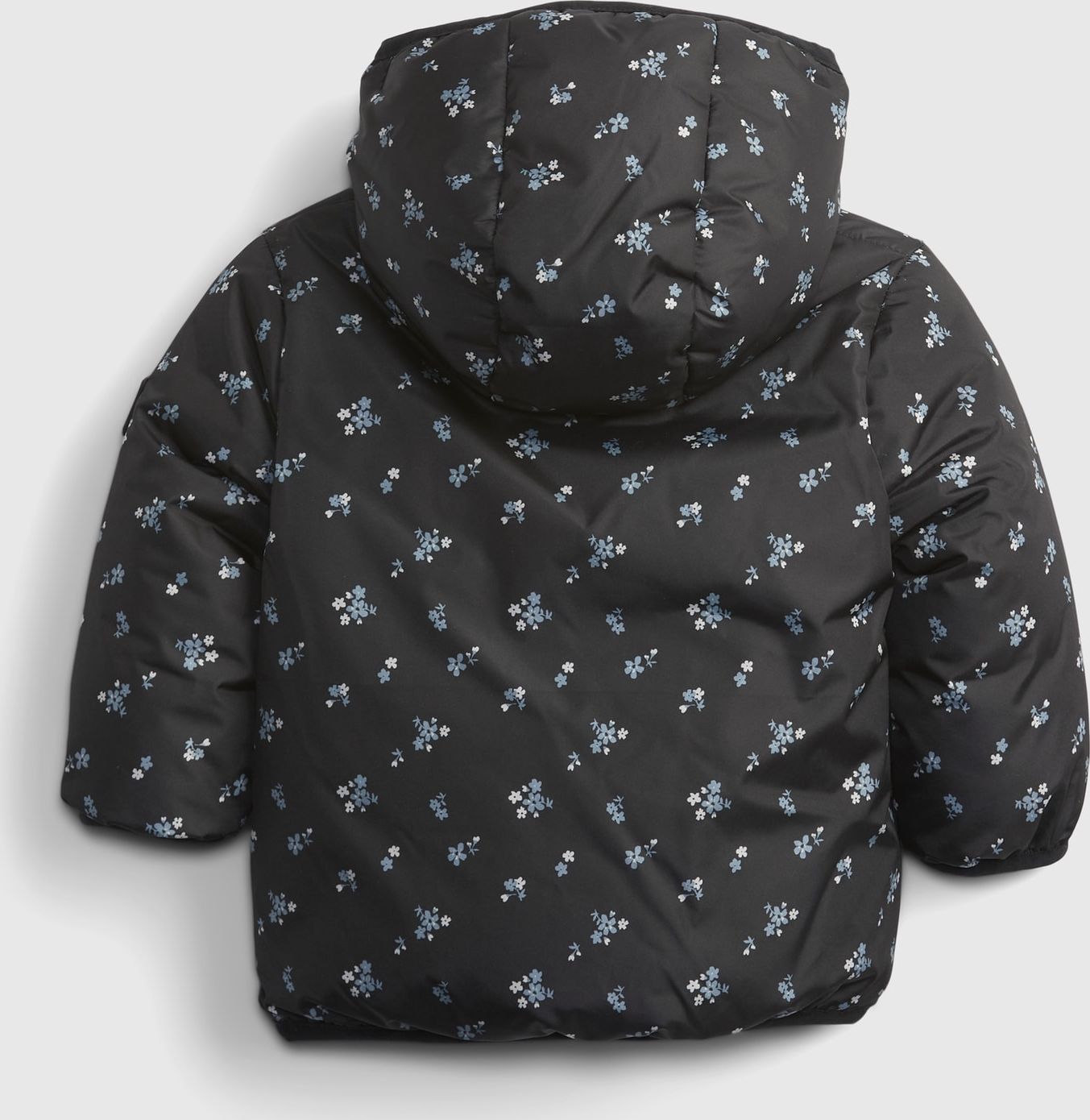 Černá holčičí bunda warmest puffer GAP - 50-68 - obrázek 2