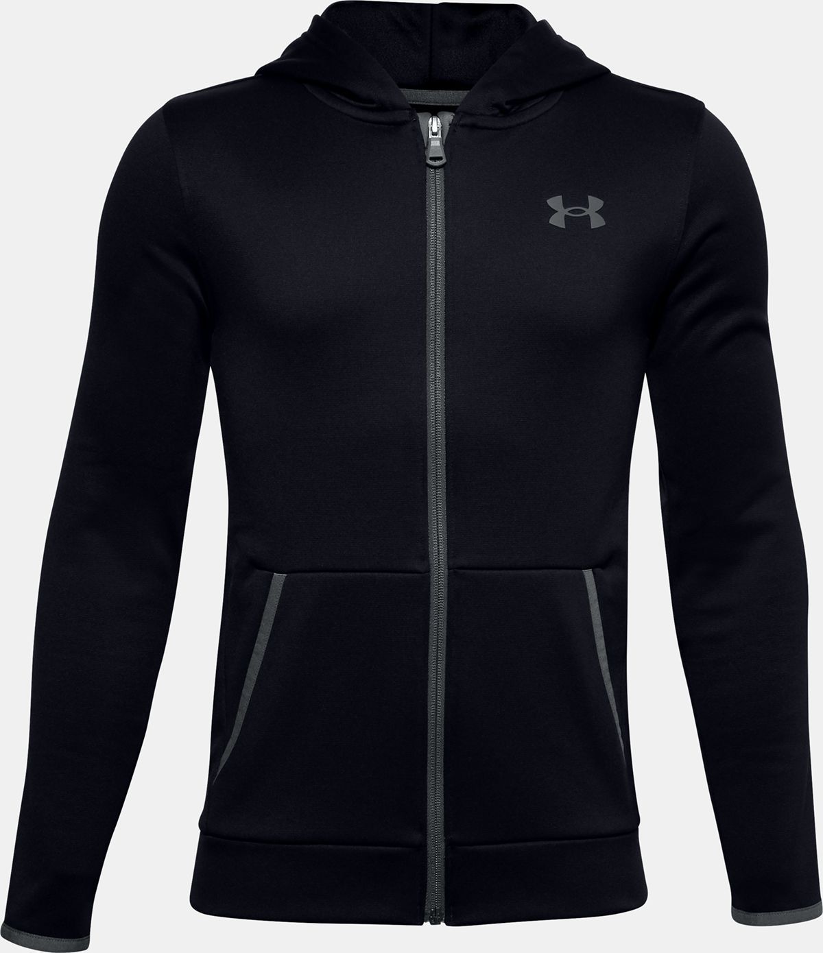 Mikina Under Armour UA ARMOUR FLEECE FZ-BLK - 122 - obrázek 1