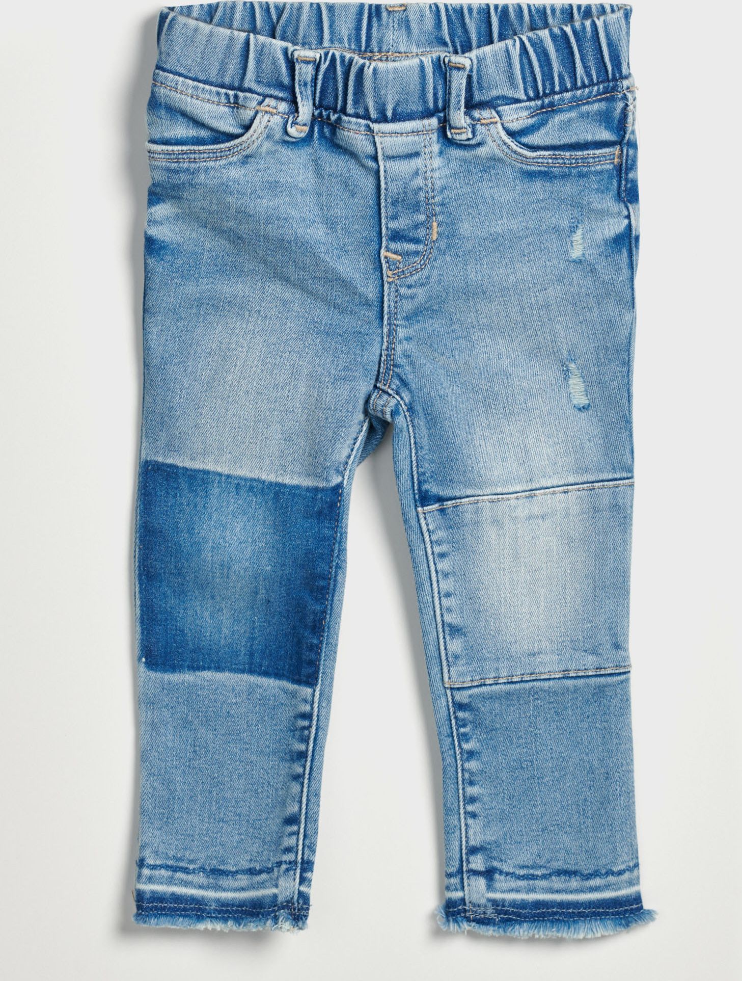 Modré holčičí džíny jegging knee GAP - 80-86 - obrázek 1