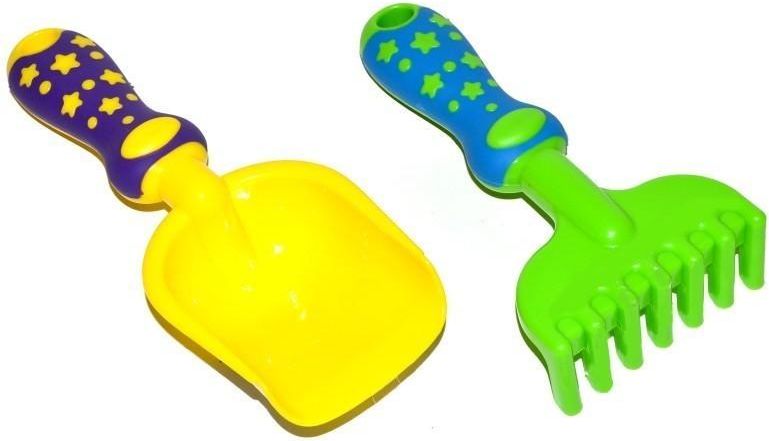 Wiky Wiky Nářadí na písek 16cm, 2 druhy (lopatka nebo hrabičky) - obrázek 1