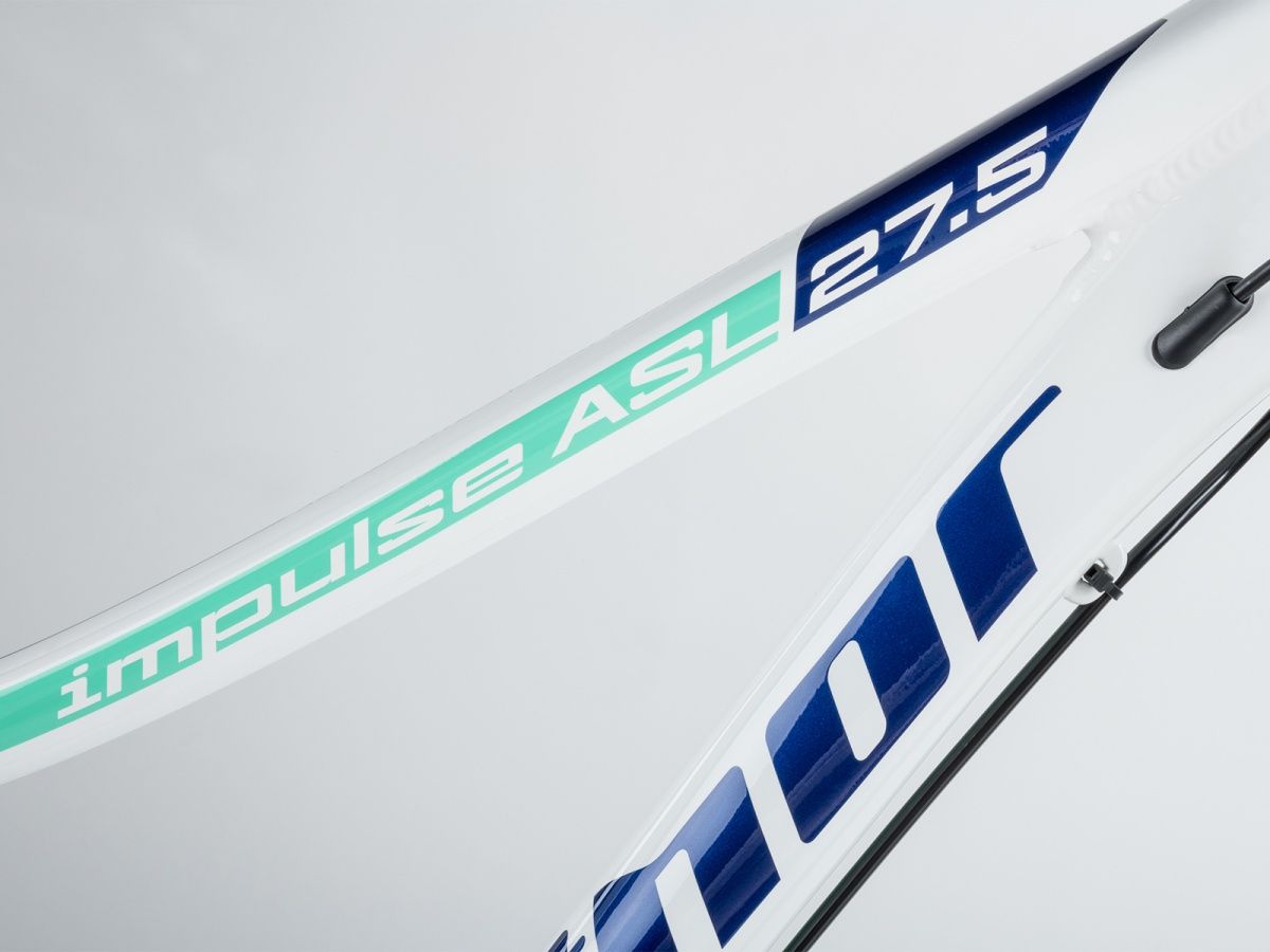 Author Impulse 27,5 Asl stříbrná-matná/růžová 16" 2021 - obrázek 4