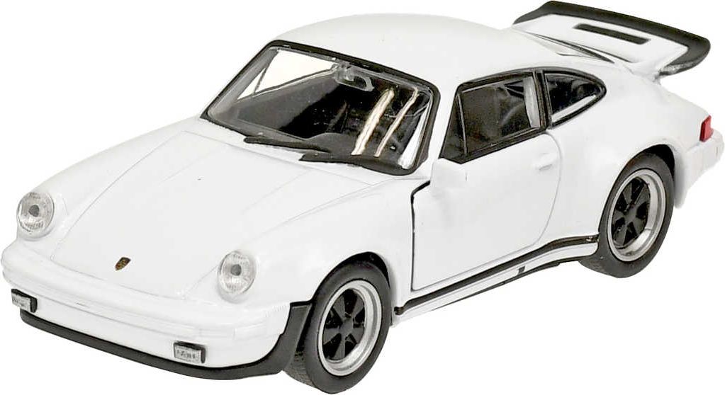 WELLY Auto model Porsche 911 Turbo 11cm kov PB 3 barvy - obrázek 3