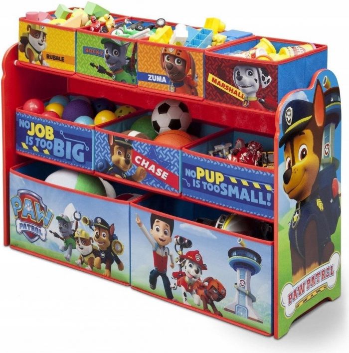 KOMODA NA HRAČKY TLAPKOVÁ PATROLA - PAW PATROL VELKÁ - obrázek 1