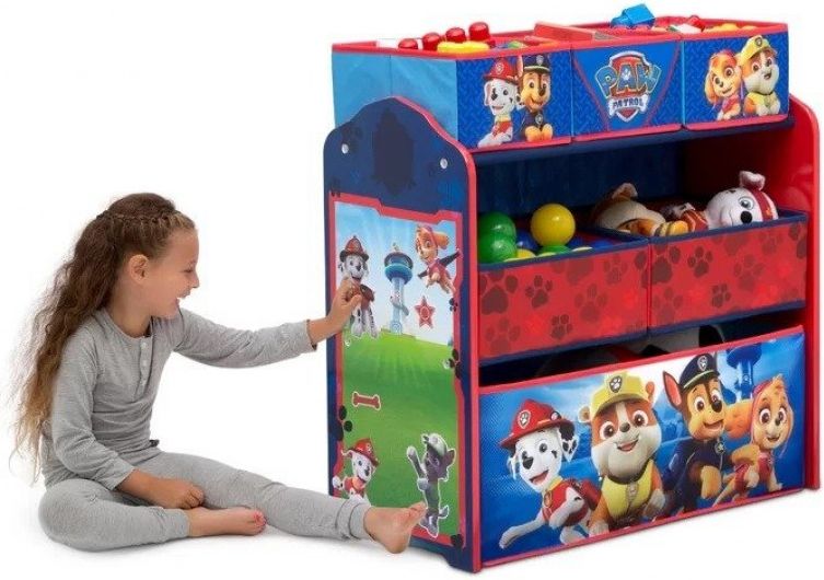 KOMODA NA HRAČKY TLAPKOVÁ PATROLA - PAW PATROL SKYE - obrázek 4