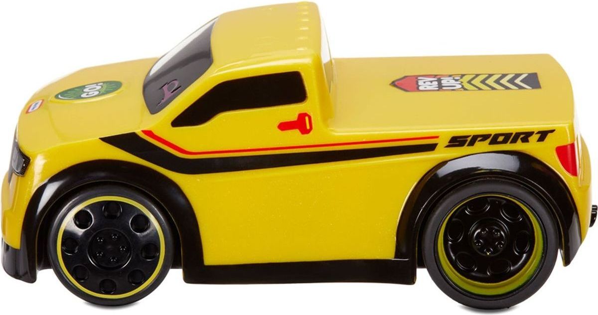 Little Tikes Touch n' Go Racers Interaktivní autíčko žlutý truck - obrázek 3