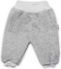 Tepláčky/Kalhoty kojenecké chlupáčkové - CUTE BUNNY šedé - vel.80 - obrázek 1