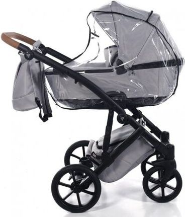 Kočárek Junama Space dvojkombinace 01 Light grey - obrázek 7