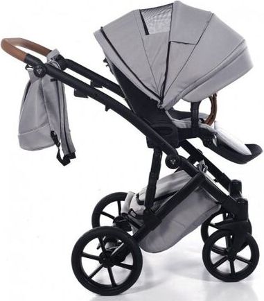 Kočárek Junama Space dvojkombinace 01 Light grey - obrázek 15