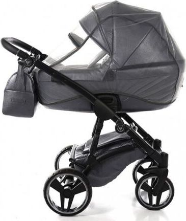 Kočárek Junama Termo dvojkombinace 02 Carbon grey - obrázek 5