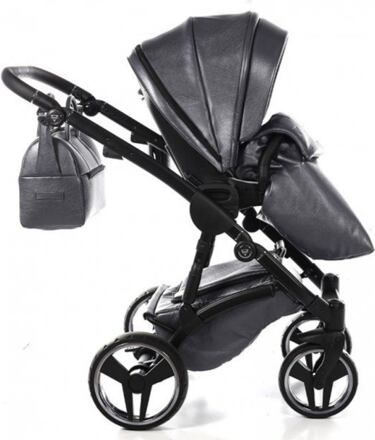 Kočárek Junama Termo dvojkombinace 02 Carbon grey - obrázek 8