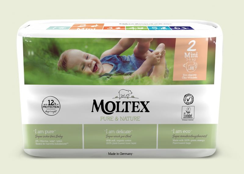 Moltex Pure & Nature Plenky Mini 3-6 kg (38 ks)_NEW - obrázek 1