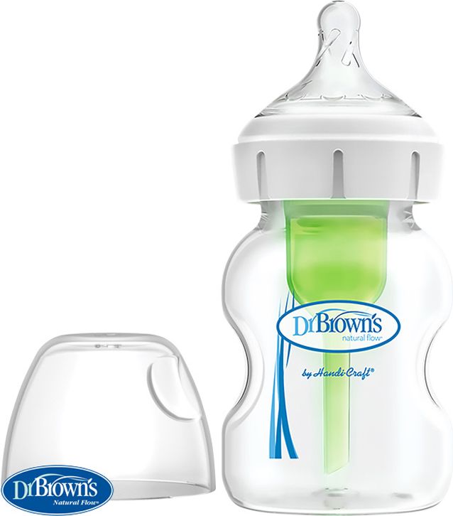 DR.BROWN'S Láhev antikolik Options + široké hrdlo 150 ml plast - obrázek 1