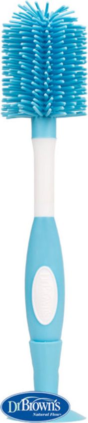 Dr. Brown´s Kartáč na čištění láhví silikonový modrá - obrázek 1