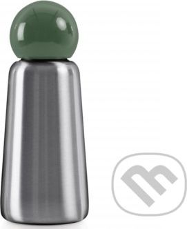 Skittle Adventure Bottle Mini 300ml - Stainless Steel & Khaki - Lund London - obrázek 1